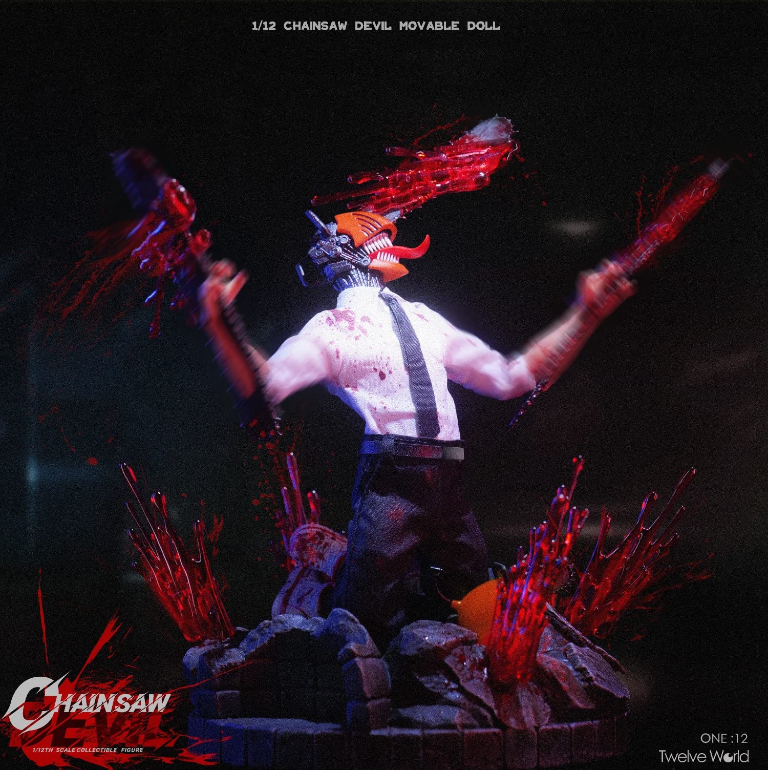 TWTOYS 1/12 チェンソー魔人 TW2258 Amazon.com: YSBRING TWTOYS TW2258A 1/12 Scale Chainsaw Devil
